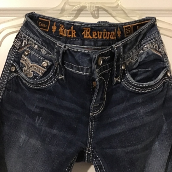 🔥SALE! ROCK REVIVAL, NWOT, see pic, rise=9; inseam=29, 🔥🔥 - Picture 4 of 11